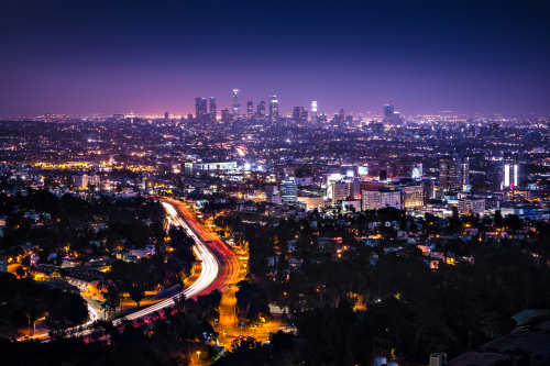 Los Angeles, Stany Zjednoczone, na poziomie federalnym w Ameryce Północnej, klimat Stanów Zjednoczonych, struktura zatrudnienia, przemysł amerykański, handel zagraniczny