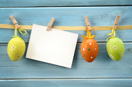 Najserdeczniejsze pozdrowienia wielkanocne, pracowitego zajączka wielkanocnego