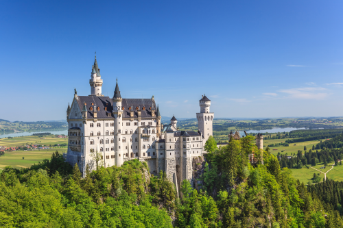 Neuschwanstein, Bawaria, Niemcy