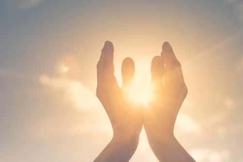 Show that there is God. If god is omnipotent being, you should have faith.