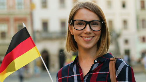 Test poziomujący – niemiecki