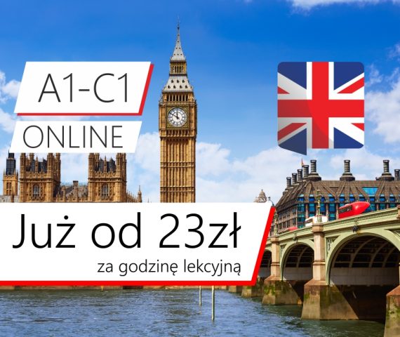 Kurs języka angielskiego - nauka w grupach online