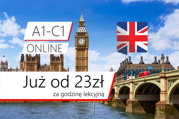 Kurs języka angielskiego - nauka w grupach online