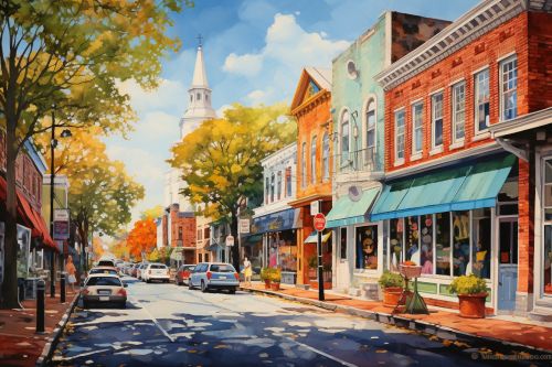 for example, western shore, square miles