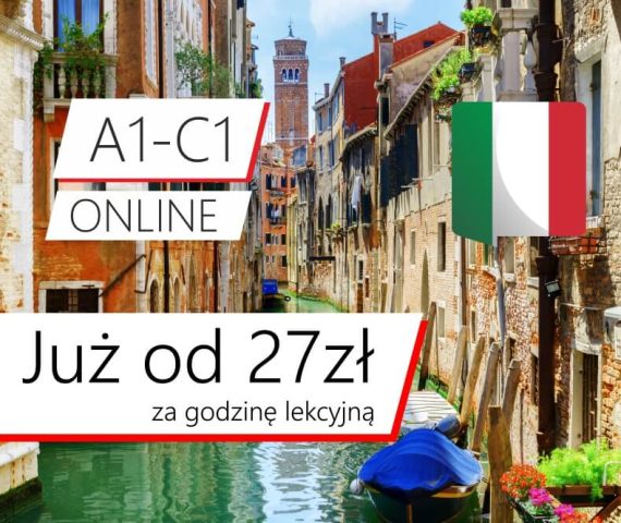 Kurs języka włoskiego - nauka w grupach online