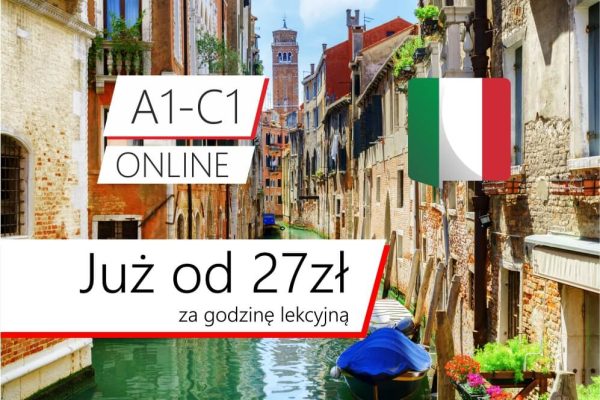 Kurs języka włoskiego - nauka w grupach online